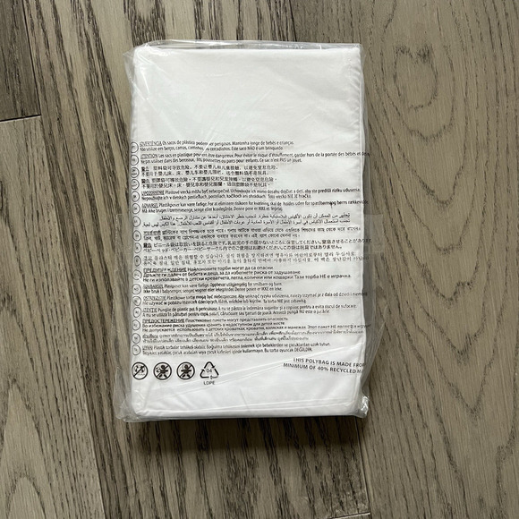 Ralph Lauren Organic Cotton Palmer Percale Standard Pillowcase Sham Tux White - Picture 3 of 3